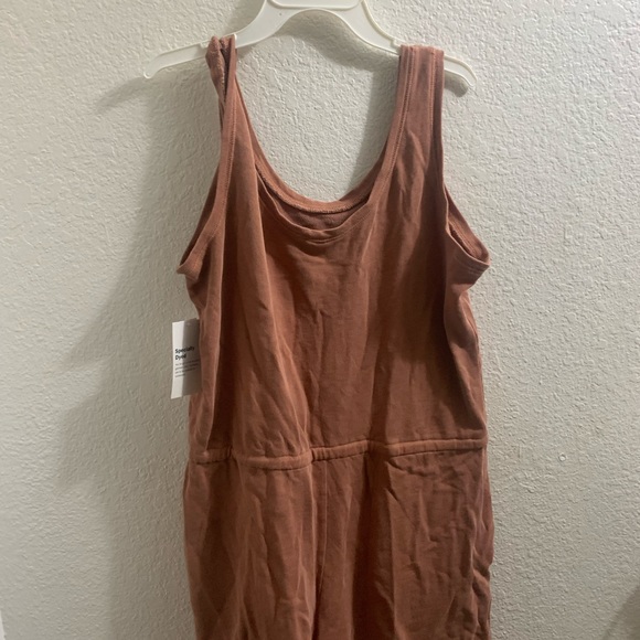 Old Navy sleeveless romper, burnt orange - Picture 2 of 2